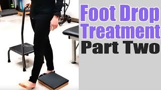 Foot Drop Exercise to Improve Walking Part 2 [upl. by Ahseinar]