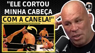 WANDERLEI SILVA RELEMBRA O NOCAUTE SOFRIDO PARA MIRKO CRO COP [upl. by Colline]