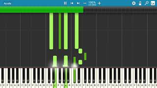 Tranzas  Morí  Piano Tutorial  Midi [upl. by Tisdale]