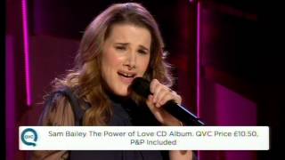 Sam Bailey sings The Power of Love Live on QVC 22032014 [upl. by Nirok]