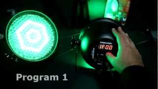 XPAR64 194 LED Par 64 Tutorial Built in Programs Xstatic Pro Lighting USA Review [upl. by Bonacci69]