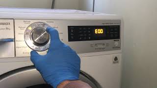 Electrolux Washing Machine Diagnostics Menu Time Manager  EWF12832  EWF14822  EWF14922 [upl. by Thomasine]