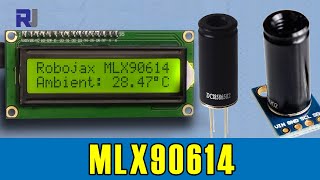 NonContact Thermometer Infrared Sensor MLX90614 with LCD [upl. by Yekciv973]