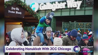 Celebrating Hanukkah With JCC Chicago [upl. by Feodora]