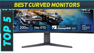 Top 5 Best Curved Monitors in 2024 [upl. by Bev]