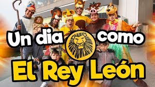 Un día como los personajes de EL REY LEON  Memo Aponte [upl. by Danas]