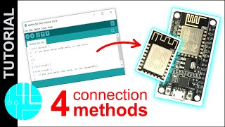 Programming ESP12E  ESP12F  NodeMCU With Arduino IDE  Step by Step Guide [upl. by Akemat]