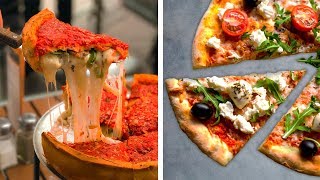 3 Cheesy Hacks for the Ultimate Deep Dish Pizza  Food Hacks and Recipes by So Yummy [upl. by Tan]