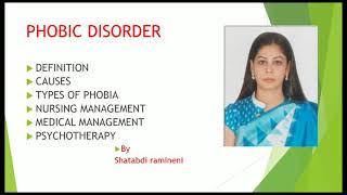 Phobic disorder [upl. by Andaira]