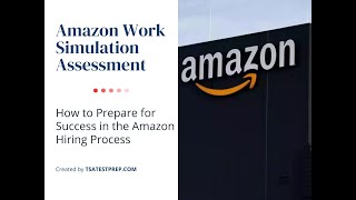 Amazon Work Simulation Assessment Test [upl. by Akener]