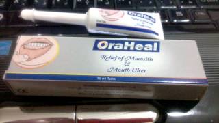 OraHeal Product Review  Canker Sore treatment [upl. by Steffen]