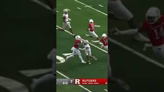 Rutgers fumblerooski vs 1 Ohio State [upl. by Harms]