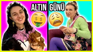 ALTIN GÜNÜ AÇIK ARTTIRMADA AÇ KALDIM 1000TL YEMEK CHALLENGE Dobişko Tv [upl. by Oelak170]