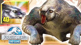 NEW CENOZOIC MYLODON MAX LEVEL 40 JURASSIC WORLD [upl. by Thomey]