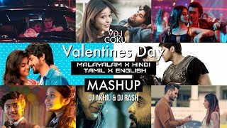 Malayalam x Tamil Valentines Mashup 2019  13 Songs  Rashe x DJ Akhil  VDJ Goku [upl. by Landan220]