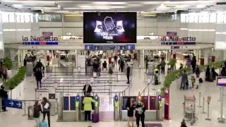 DS Digital Live Experience at Paris Airport  JCDecaux France [upl. by Nnaycart]