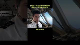 2 PILOT MAGANG MENGEMUDIKAN PESAWAT BEGINI JADINYA shorts alurceritafilm cuplikanfilm [upl. by Wind]