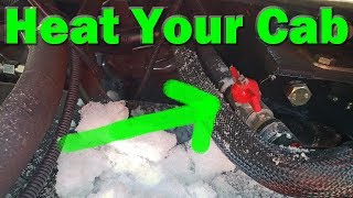 How to Turn on the Cab Heat in Your Massey Ferguson Tractor [upl. by Ketchan588]