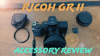 Ricoh GR II Accessory Review [upl. by Sorac]