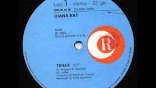 Diana Est  Tenax Extended Version HQ Audio 1982 [upl. by Beichner422]