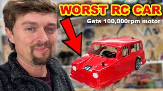 Worst RC Car gets EXTREME POWER [upl. by Gorrono105]