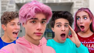 DYING MY HAIR PINK AND PRANKING MY FRIENDS [upl. by Eronel]