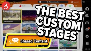 The BEST Stage Builder stages in Smash Ultimate So far [upl. by Adnocahs70]