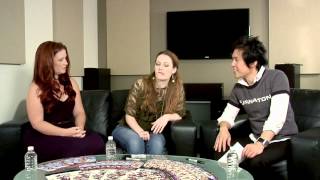 Freezing  Interview with Jamie Marchi amp Caitlin Glass [upl. by Anovahs]