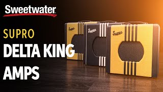 Supro Delta King Tube Combo Amplifiers Demo [upl. by Niraa943]