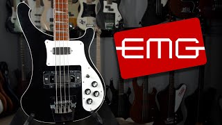 Rickenbacker 4003 with EMG Pickups [upl. by Ecertal]