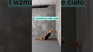 Pilates przy ścianie 😊 Całe ciało Trening na moim kanale YouTube 👉🏻 Ola Żelazo [upl. by Nylad]