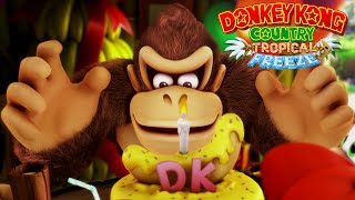 Donkey Kong Country Tropical Freeze Switch 100 Walkthrough Part 12  New Funky Mode [upl. by Eberhart628]