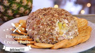 Easy Breezy Pineapple Cream Cheese Ball [upl. by Burleigh178]