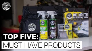 Top 5 Must Have Detailing Products for 2021  Chemical Guys [upl. by Karilynn773]