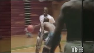 Michael Jordan CRAZY Pick Up Ball Footage from Chapel Hill in 1986 [upl. by Animlehliw]