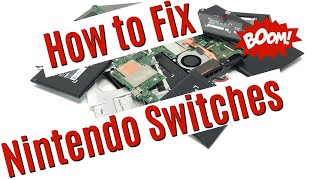 Fixing Nintendo Switches  Lot of 5 Update [upl. by Caitrin]