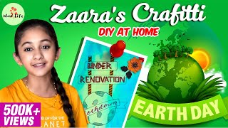 DIY at Home  Under Renovation  Zaaras Crafitti [upl. by Esli]