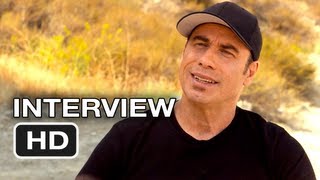 Savages Interview  John Travolta  Oliver Stone Movie 2012 HD [upl. by Nylecyoj]