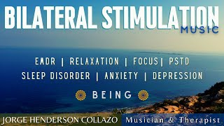 Bilateral Stimulation Music  EMDR  🎧 Listen with headphones  Begin [upl. by Jacquie]