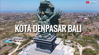 Pesona Kota Denpasar Bali 2020 Drone Footage by Raja Drone ID [upl. by Aihsemot241]