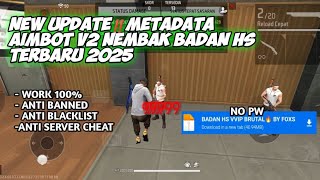 NEW UPDATE‼️AIMBOT NEMBAK BADAN HS  FREE BYPASS🔥 REGEDIT AUTO HEADSHOT FF ORI amp FF MAX TERBARU 2025 [upl. by Larcher]