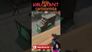 Frio e Cartoonista valorant gmv valorantclips valorantmoments valorantshorts valorantgame [upl. by Yelsgnik]