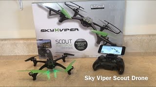 Sky Viper Scout Drone Review [upl. by Phillane]