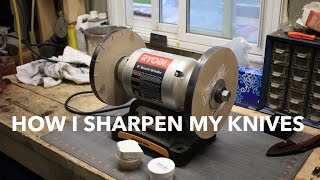 How I sharpen my knives  Razor Sharp Edge Making System [upl. by Amadeus289]