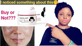 Best Lightening Face Cream For Hyperpigmentations  Kojie San Face Cream Honest Review [upl. by Livesay]