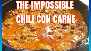 CHILI CON CARNE  USING THE IMPOSSIBLE MEAT PLANT BASE [upl. by Adnawuj]