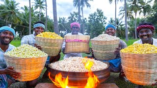 POPCORN  Spicy Butter Popcorn Recipe Cooking In Village  Home Made Easy Popcorn Snack Recipe [upl. by Craggy]