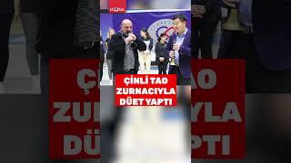 Çinli Taonun zurnacıyla düeti büyük beğeni topladı shorts çin zurna [upl. by Annod]