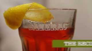 How to make a Sazerac New Orleans original cocktail [upl. by Annocahs]