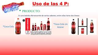 4P MARKETING COCA COLA [upl. by Pearman700]